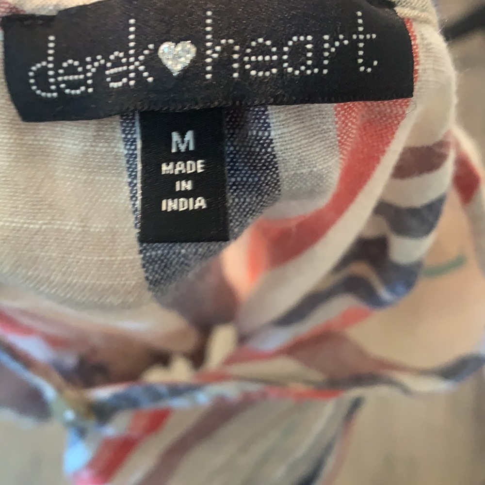 Derek Heart | Colorful Crop Top | L - Picture 6 of 6